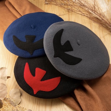 CALEE　ベレー帽 LAULHERE(ローレール) バスクベレー CAMPAN・10インチ メンズ